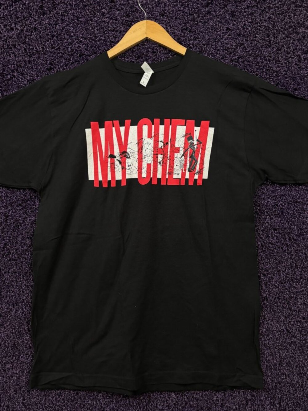 My Chem Long Live The Black Parade Tour MCR Emo T-Shirt L